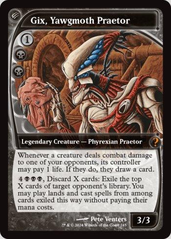 Gix, Pretor de Yawgmoth / Gix, Yawgmoth Praetor