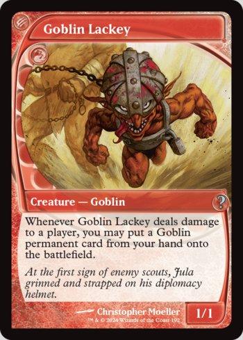 Lacaio Goblin / Goblin Lackey