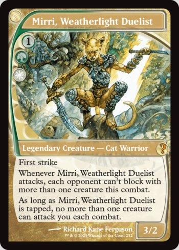 Mirri, Duelista do Bons Ventos / Mirri, Weatherlight Duelist