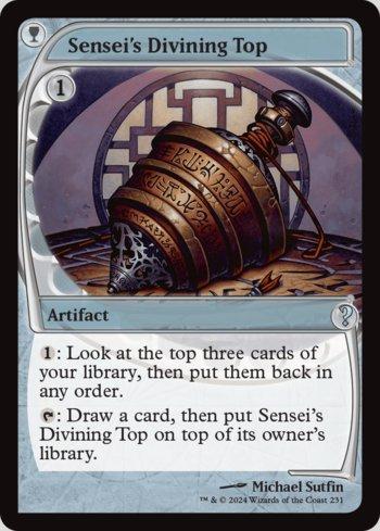 Tampo de Adivinhação do Sensei / Senseis Divining Top
