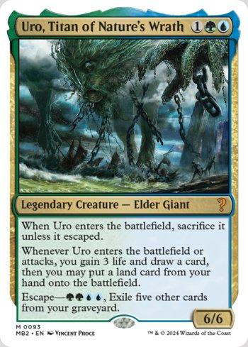 Uro, Titã da Ira da Natureza / Uro, Titan of Natures Wrath