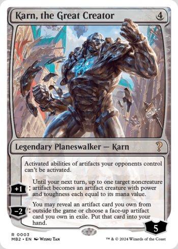 Karn, o Grande Criador / Karn, the Great Creator