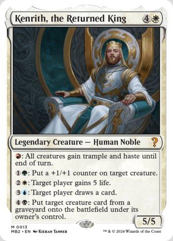 Kenrith, o Rei Regresso / Kenrith, the Returned King