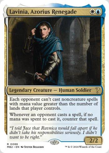 Lavínia, Renegada Azorius / Lavinia, Azorius Renegade