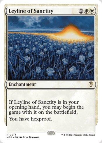 Linha de Força da Santidade / Leyline of Sanctity