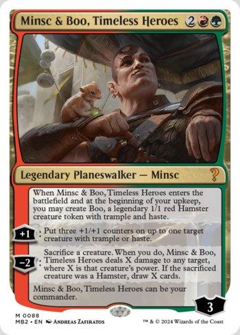 Minsc & Boo, Heróis Atemporais / Minsc & Boo, Timeless Heroes