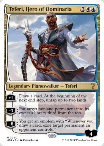 Teferi, Herói de Dominária / Teferi, Hero of Dominaria