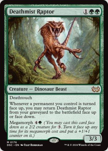 Raptor da Névoa Mortal / Deathmist Raptor