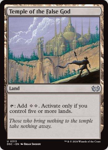 Templo do Falso Deus / Temple of the False God