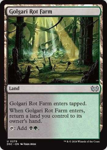 Fazenda de Podridão Golgari / Golgari Rot Farm