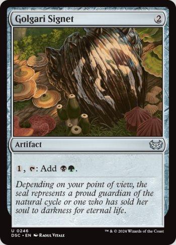 Sinete Golgari / Golgari Signet