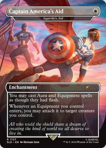 Captain America's Aid // SIgarda's Aid