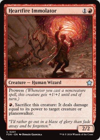 Imolador do Fogo Interior / Heartfire Immolator