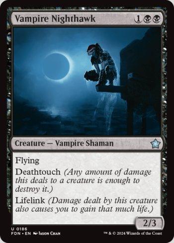 Vampiro Falcão-da-Noite / Vampire Nighthawk