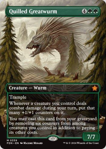 Megavorme Espinhoso / Quilled Greatwurm