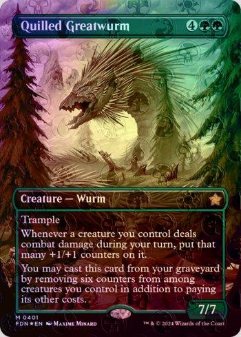 Megavorme Espinhoso / Quilled Greatwurm