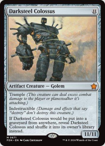 Colosso de Aço Negro / Darksteel Colossus