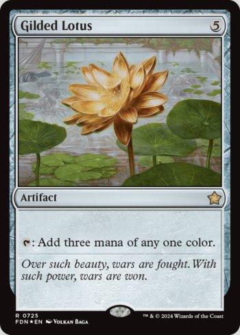 Lótus Engalanada / Gilded Lotus