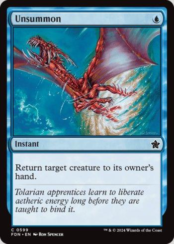 Esconjurar / Unsummon