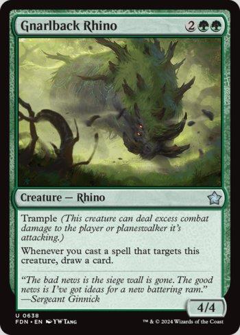 Rinoceronte Dorsonodoso / Gnarlback Rhino