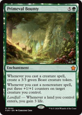 Recompensa Primordial / Primeval Bounty