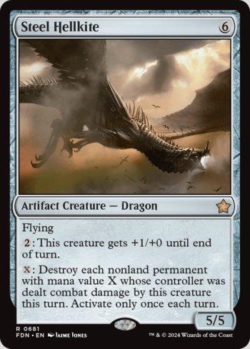 Dragão Avérneo de Aço / Steel Hellkite