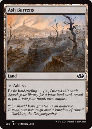 Desolação Fumegante / Ash Barrens