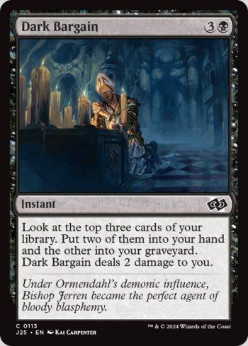 Barganha Sombria / Dark Bargain