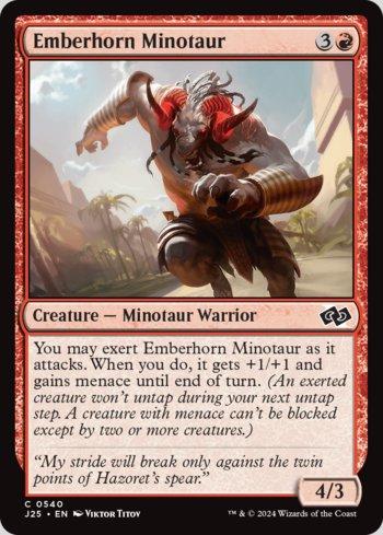 Minotauro Brasocórneo / Emberhorn Minotaur