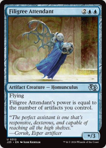 Assistente Filigranado / Filigree Attendant