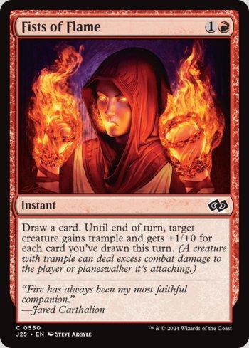 Punhos Chamejantes / Fists of Flame