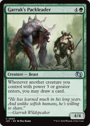 Líder de Matilha de Garruk / Garruks Packleader