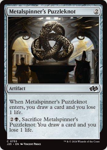 Quebra-cabeça do Metalofiador / Metalspinners Puzzleknot
