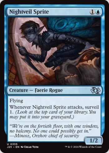 Sílfide do Véu da Noite / Nightveil Sprite