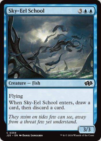 Cardume de Enguias Aéreas / Sky-Eel School