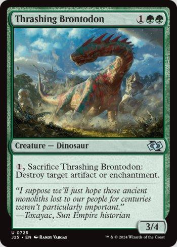 Brontodonte Destruidor / Thrashing Brontodon