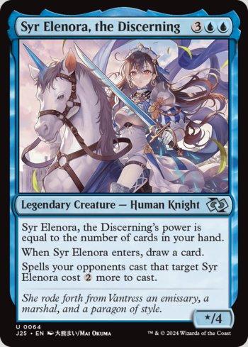 Syr Elenora, a Perspicaz / Syr Elenora, the Discerning