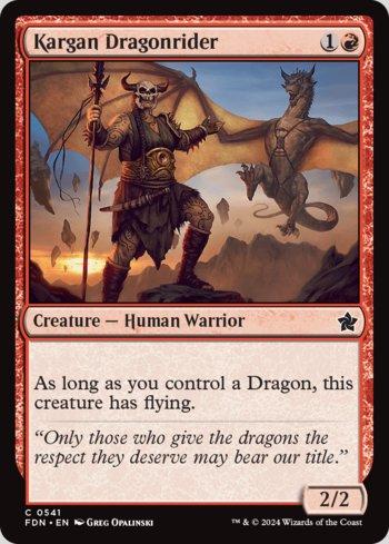 Ginete de Dragão Karganiano / Kargan Dragonrider