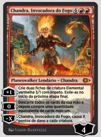 Chandra, Invocadora do Fogo / Chandra, Flamecaller