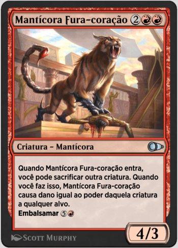 Mantícora Fura-coração / Heart-Piercer Manticore