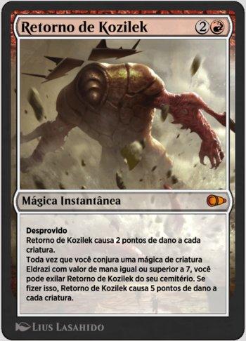 Retorno de Kozilek / Kozileks Return