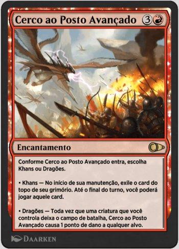 Cerco ao Posto Avançado / Outpost Siege