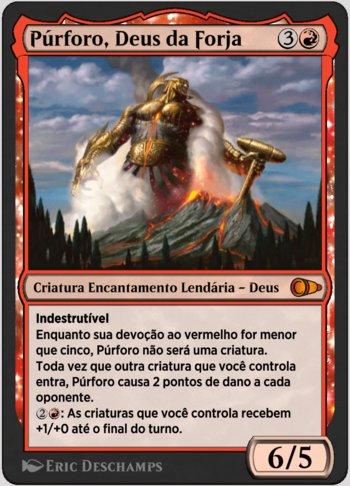 Púrforo, Deus da Forja / Purphoros, God of the Forge