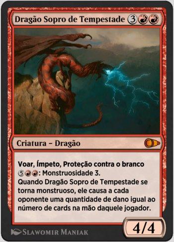 Dragão Sopro de Tempestade / Stormbreath Dragon