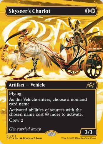 Biga da Aerovidente / Skyseers Chariot