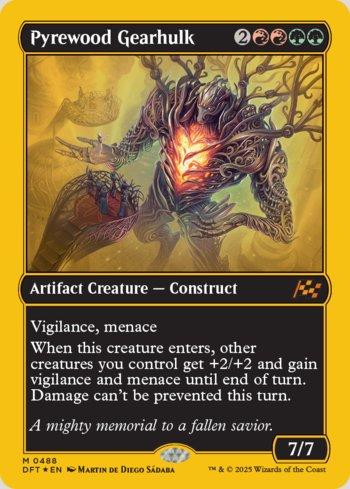 Mecanotitã da Lenhardente / Pyrewood Gearhulk