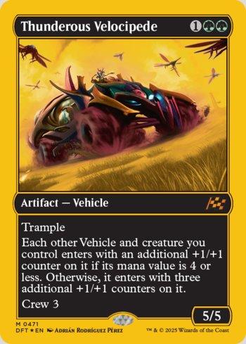 Velocípede Trovejante / Thunderous Velocipede