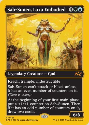 Sab-Sunen, Encarnação de Luxa / Sab-Sunen, Luxa Embodied