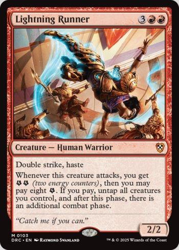 Corredora Relâmpago / Lightning Runner