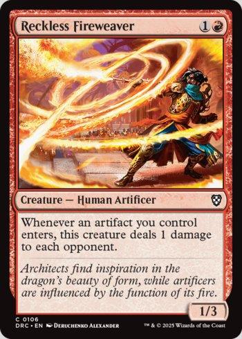 Flamitecelão Temerário / Reckless Fireweaver